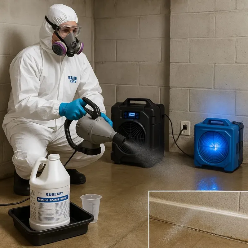 Sanitization and Odor Removal process in Kerr County, TX