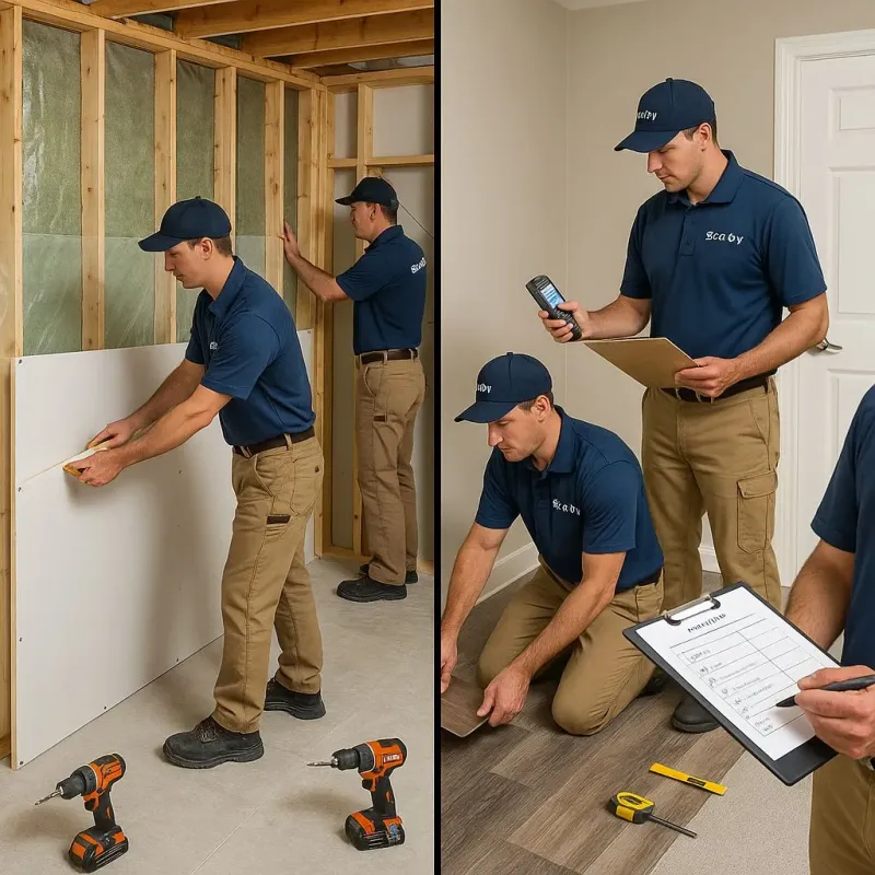 Repairs and Reconstruction process in Kerr County, TX
