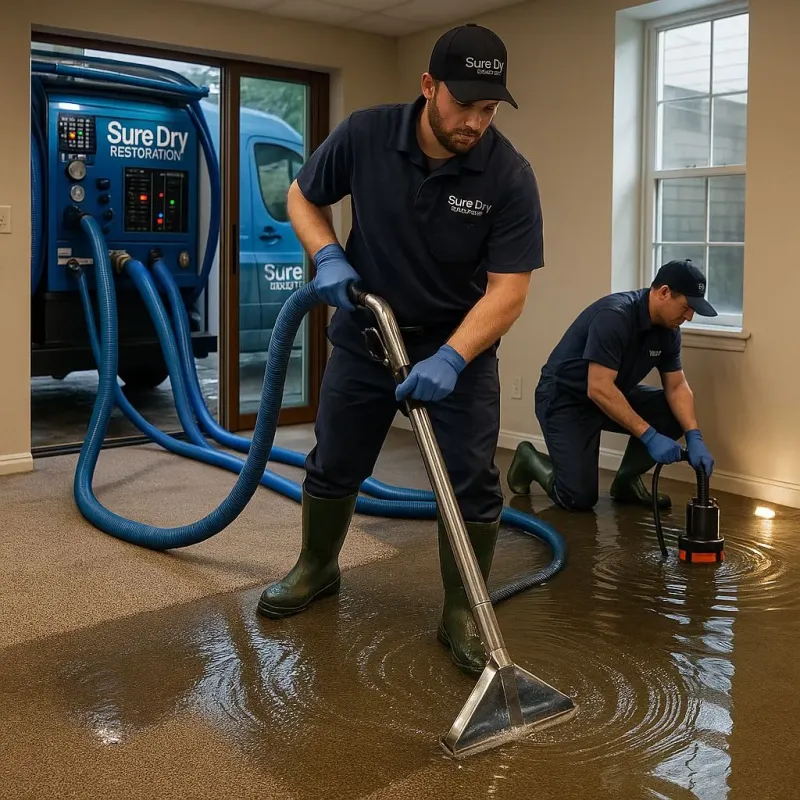 Water Extraction and Removal process in Kerr County, TX